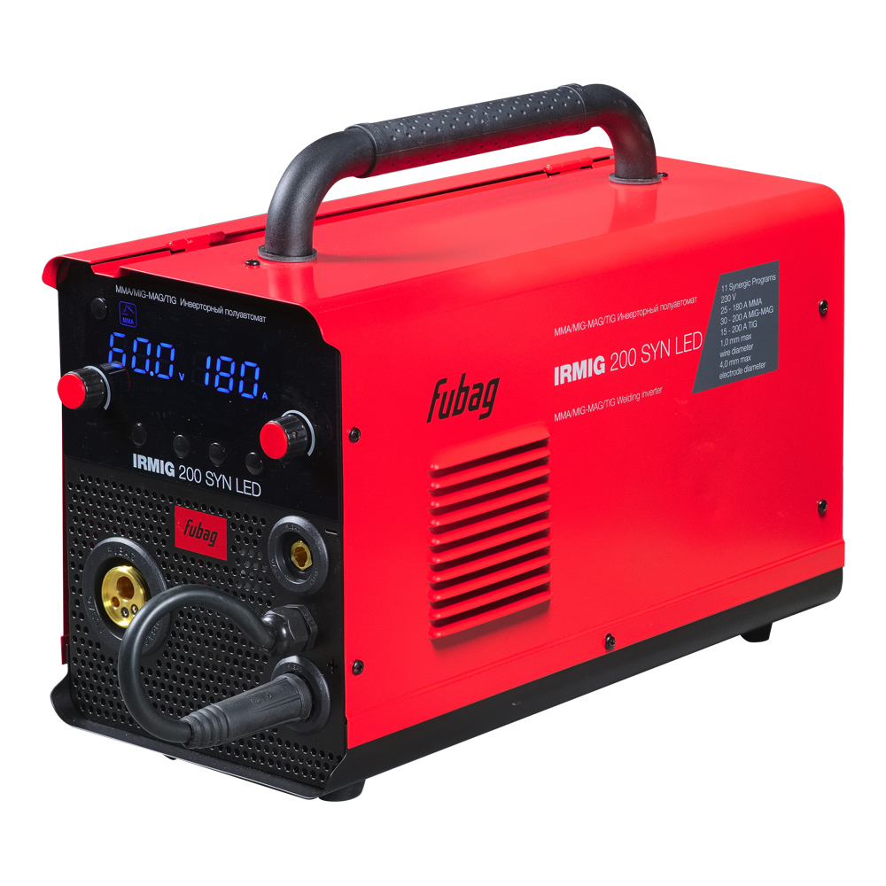 Сварочный полуавтомат Fubag IRMIG 200 SYN LED ( с горелкой 250А в комплекте)