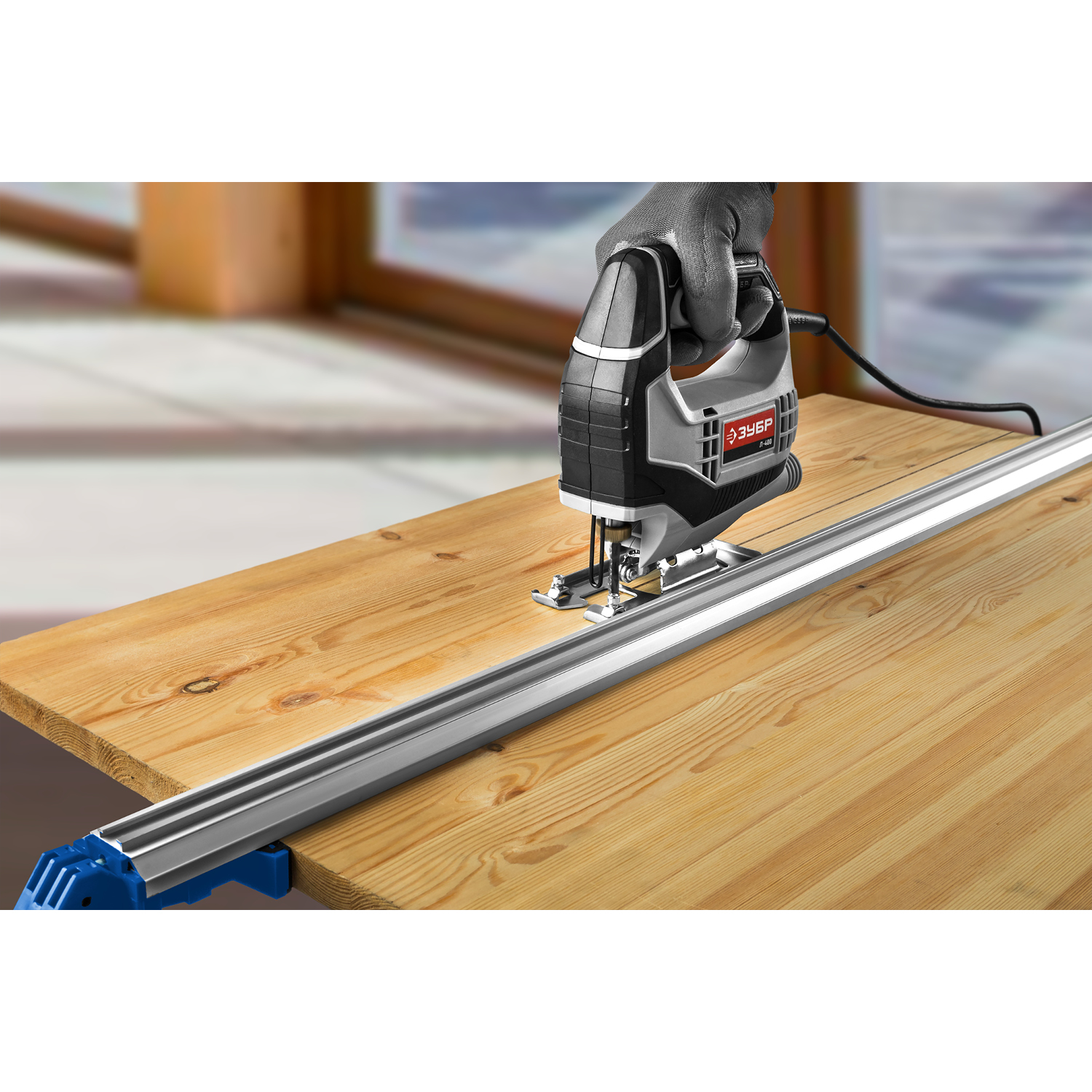 ЗУБР УЗН-90, 900 мм, направляющая шина, Профессионал (32232-1)