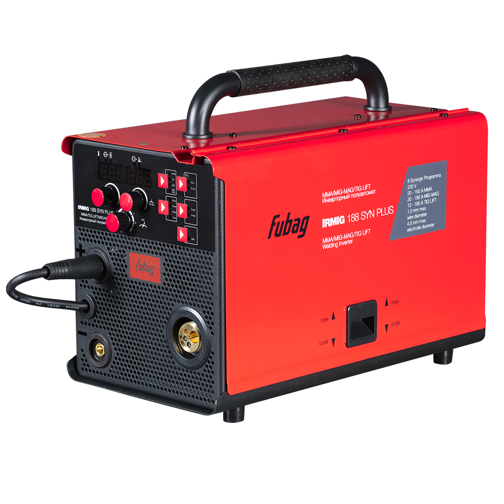 FUBAG Сварочный полуавтомат IRMIG 188 SYN PLUS c горелкой FB 250 3 м