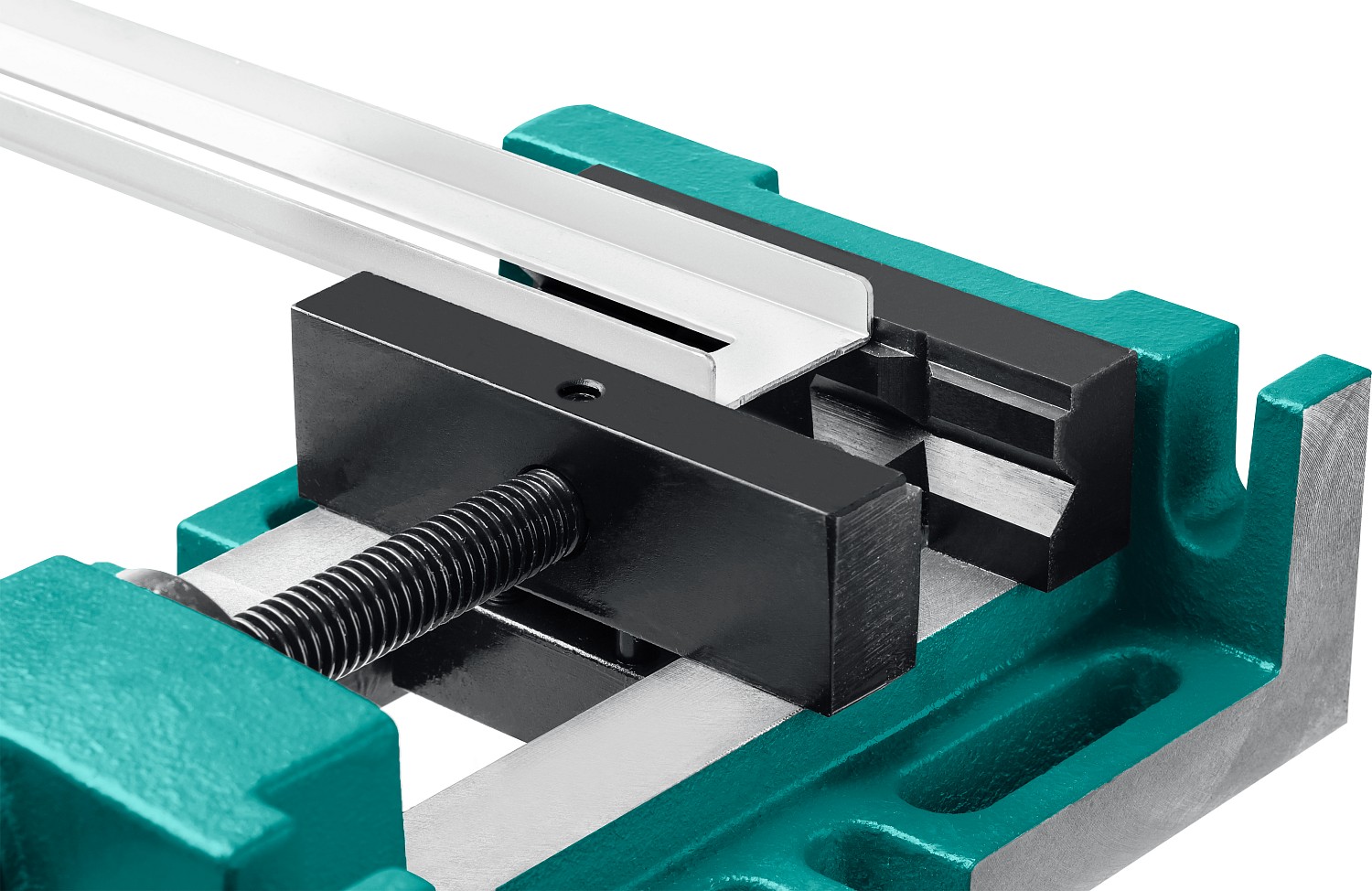 KRAFTOOL 100 мм, трехсторонние, станочные сверлильные тиски (32716-100)