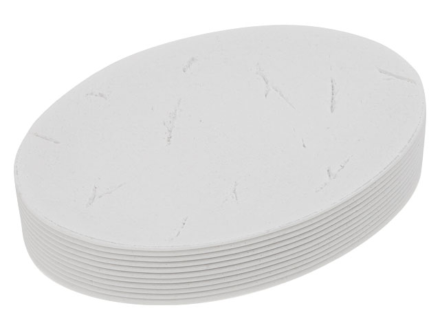 Мыльница WHITESTONE, белая, PERFECTO LINEA (Композитный материал: полирезин под натуральный камень) (35-105034)