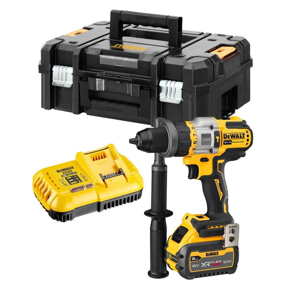 Шуруповерт аккумуляторный DeWalt DCD999X1 (1 акк,1 з/у)