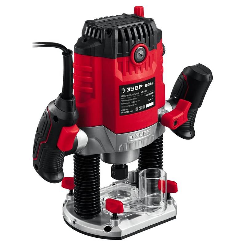 ЗУБР 1900 Вт, 50 мм, универсальный фрезер (ФМ-1900)