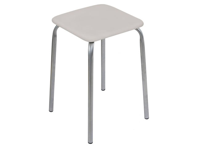Табурет (стул) Эконом 3, цвет серый, NIKA (цвет серый) (ТЭ3/С)