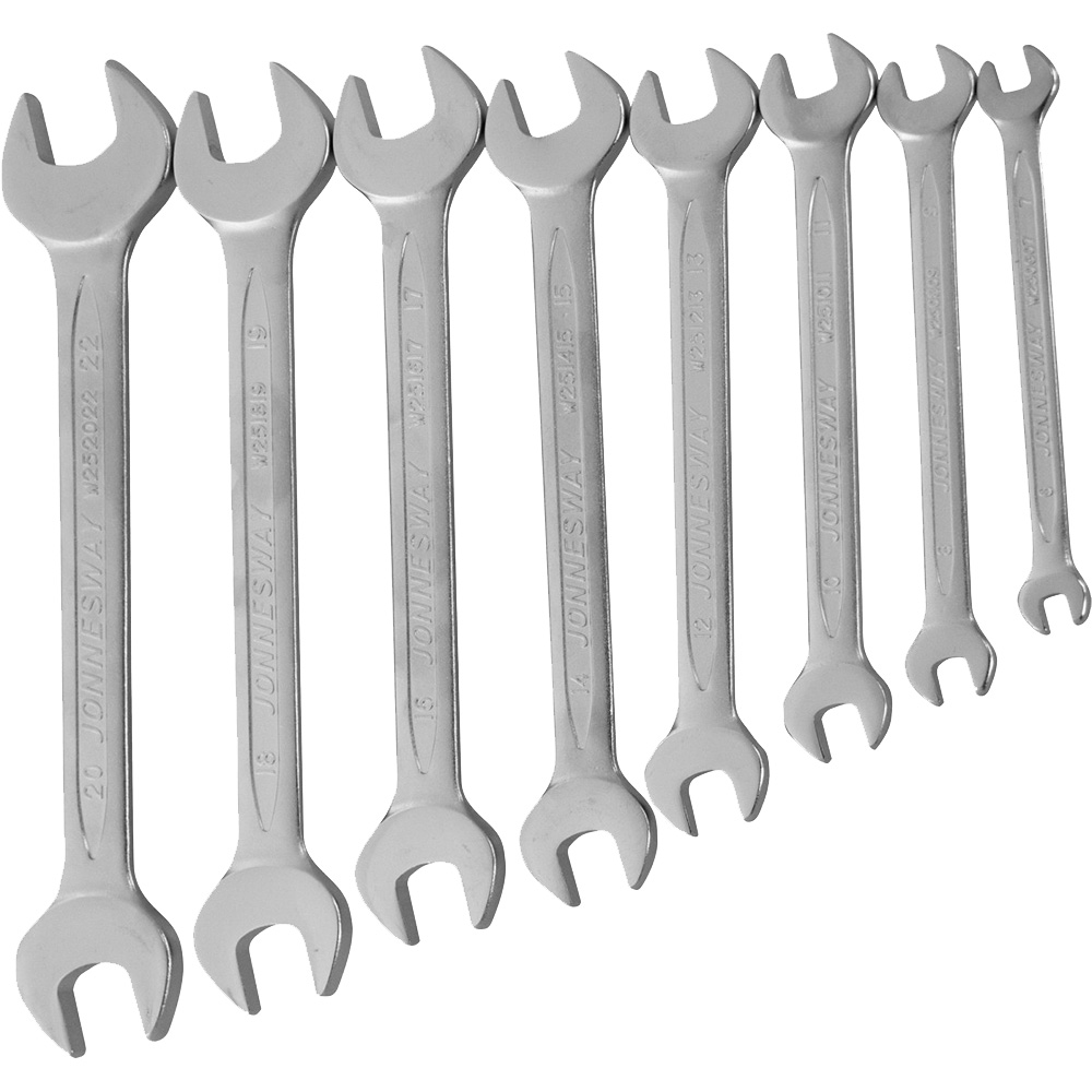 Набор ключей рожковых Jonnesway 8 предметов