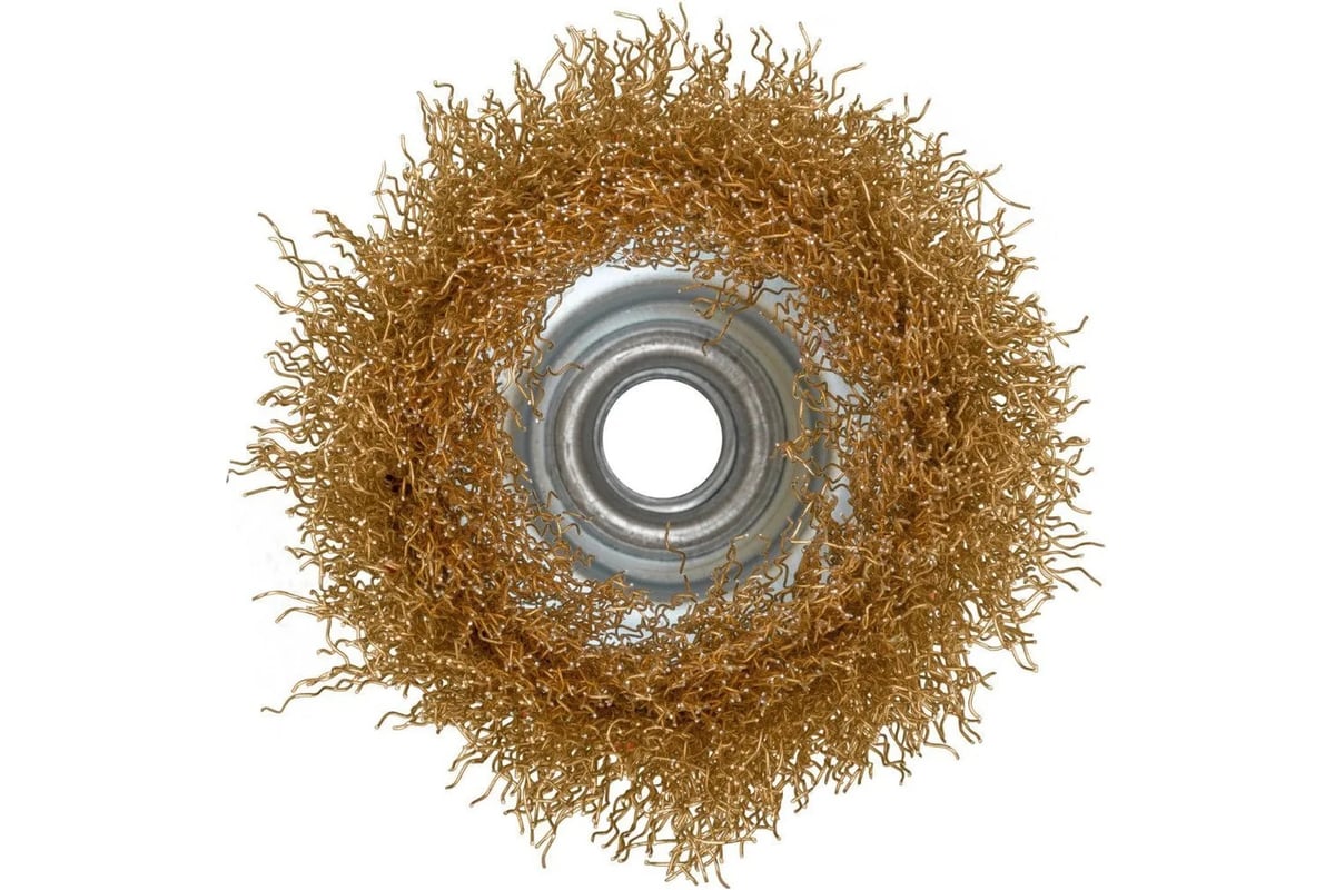 Щетка чашечная STAYER для УШМ,витая  0,3мм, 75мм/М14