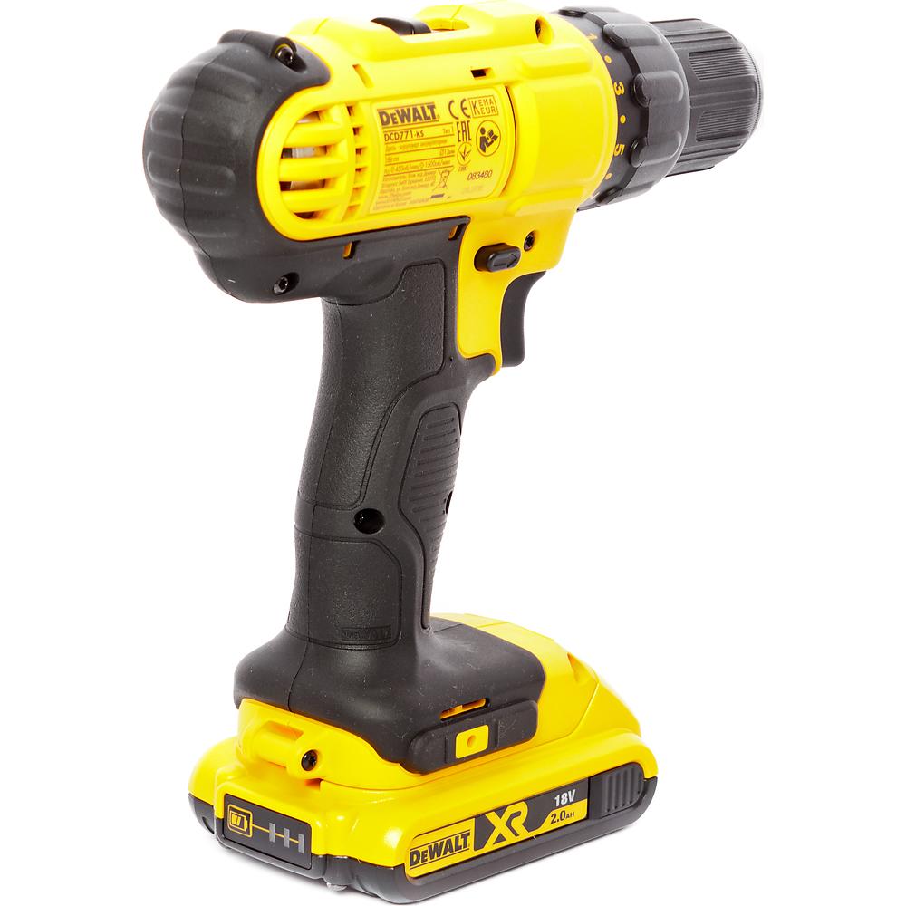 Шуруповерт аккумуляторный DeWalt DCD771D2-QW