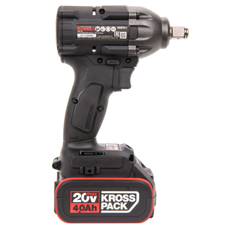 Гайковёрт аккумуляторный KRESS KU270.1