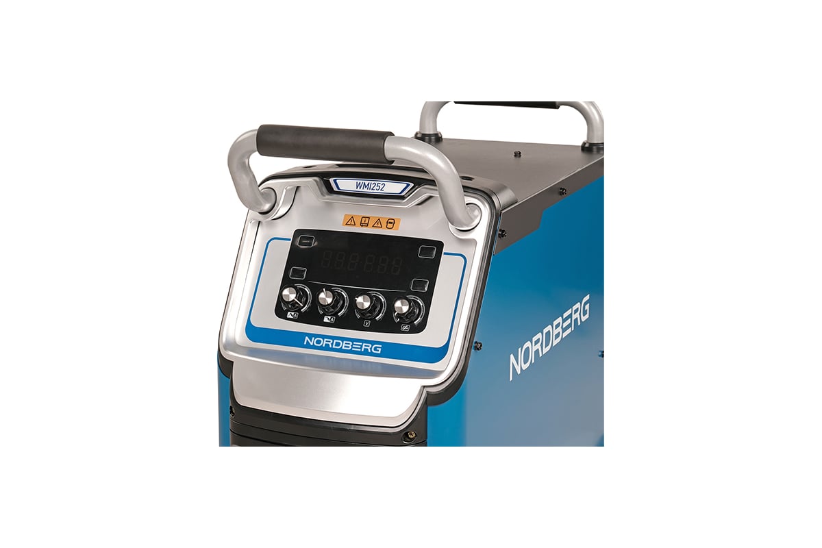 Аппарат сварочный инверторный MIG/MAG/MMA, 380 В 3 в 1 NORDBERG WMI252