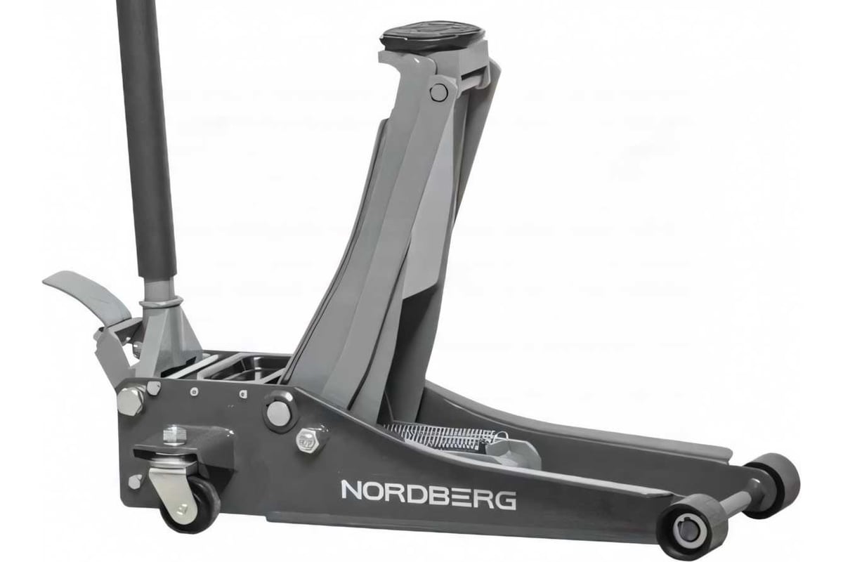 Домкрат подкатной 3,2 т, супернизкий подхват, педаль NORDBERG N32032G