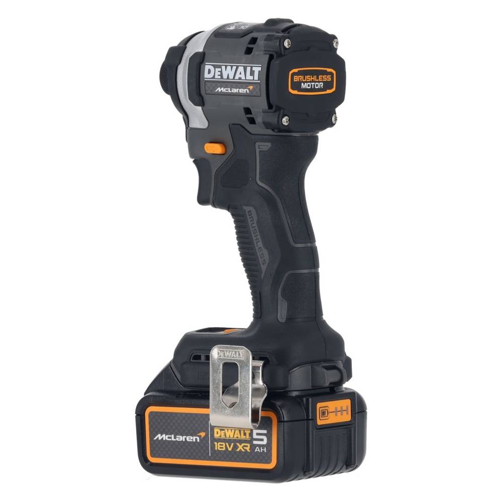 Шуруповерт аккумуляторный импульсный DeWalt McLaren Limited Edition DCF85MP2T (2 акк; з/у)