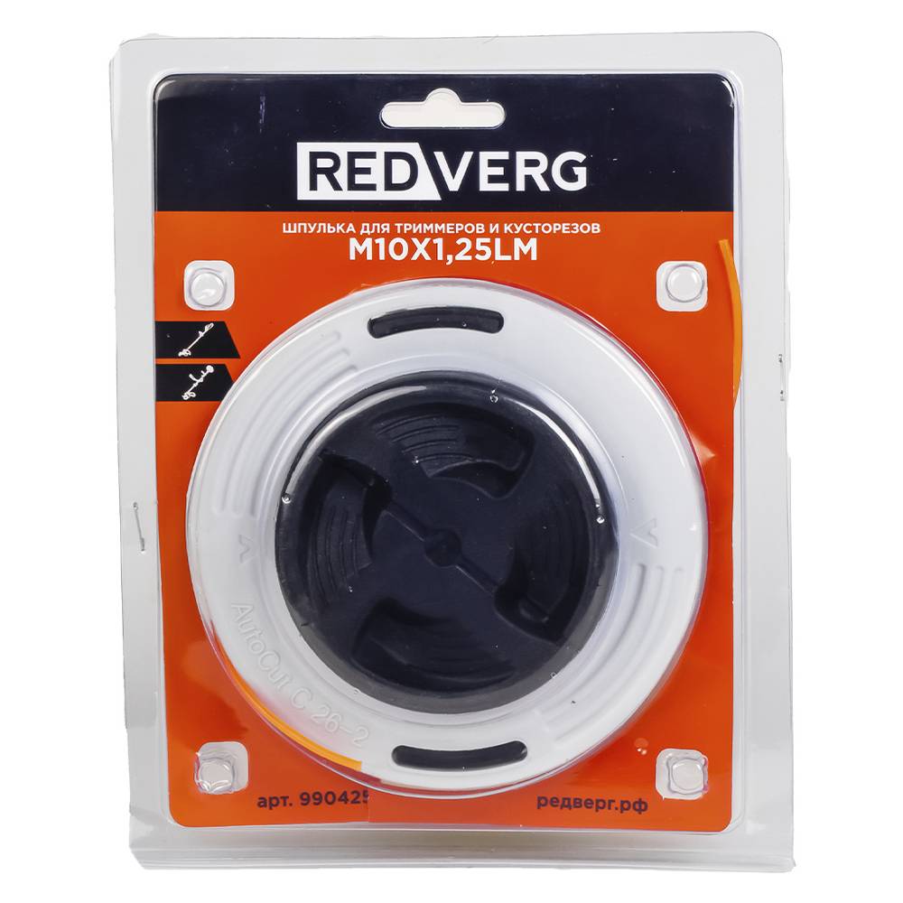 Шпулька для триммеров и кусторезов REDVERG М10х1,25LM(25-2) (990425)