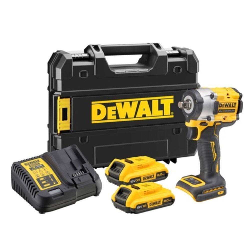 Гайковерт аккумуляторный DeWalt DCF921D2T-QW (2 акк, з/у)