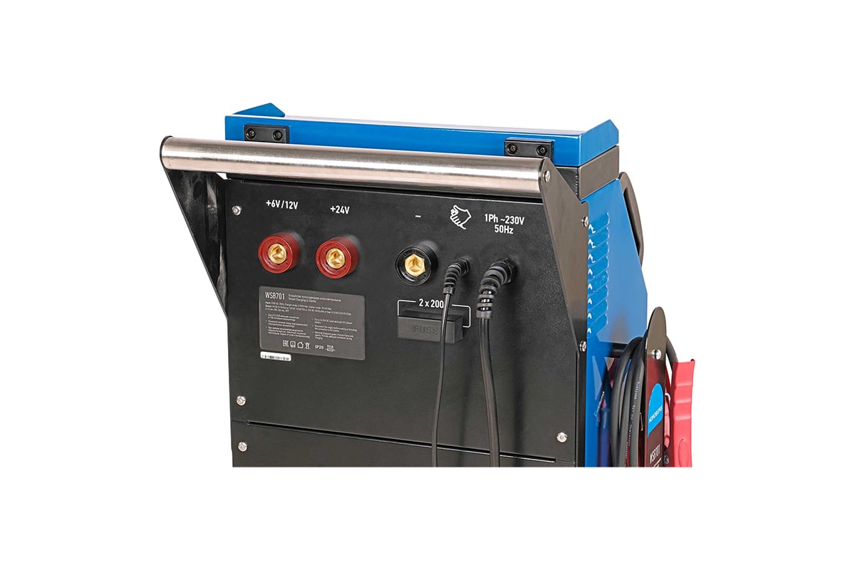 Пуско-зарядное интеллектуальное устройство 12/24 В, 750 A NORDBERG WSB701