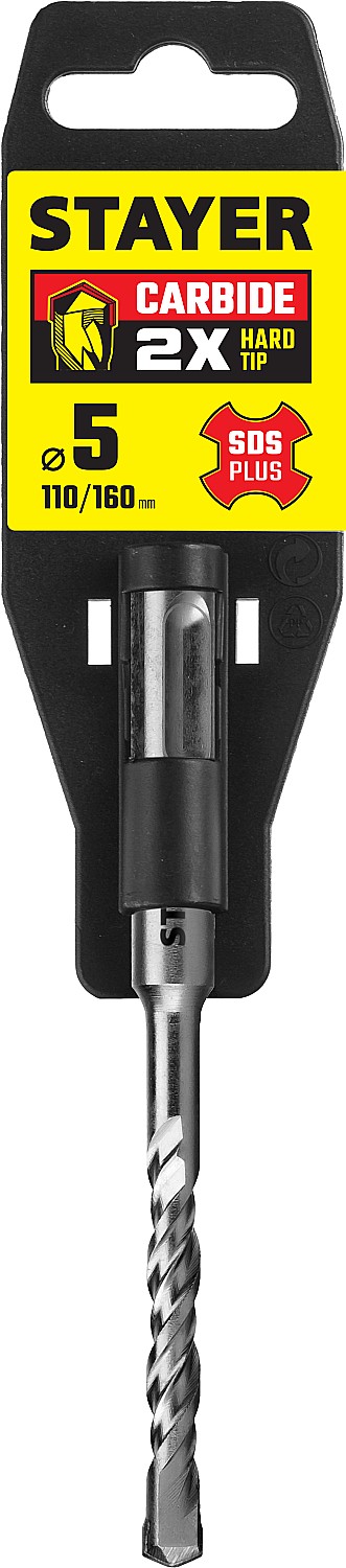 STAYER 5 x 110 мм, SDS-plus бур, Professional (2930-110-05)