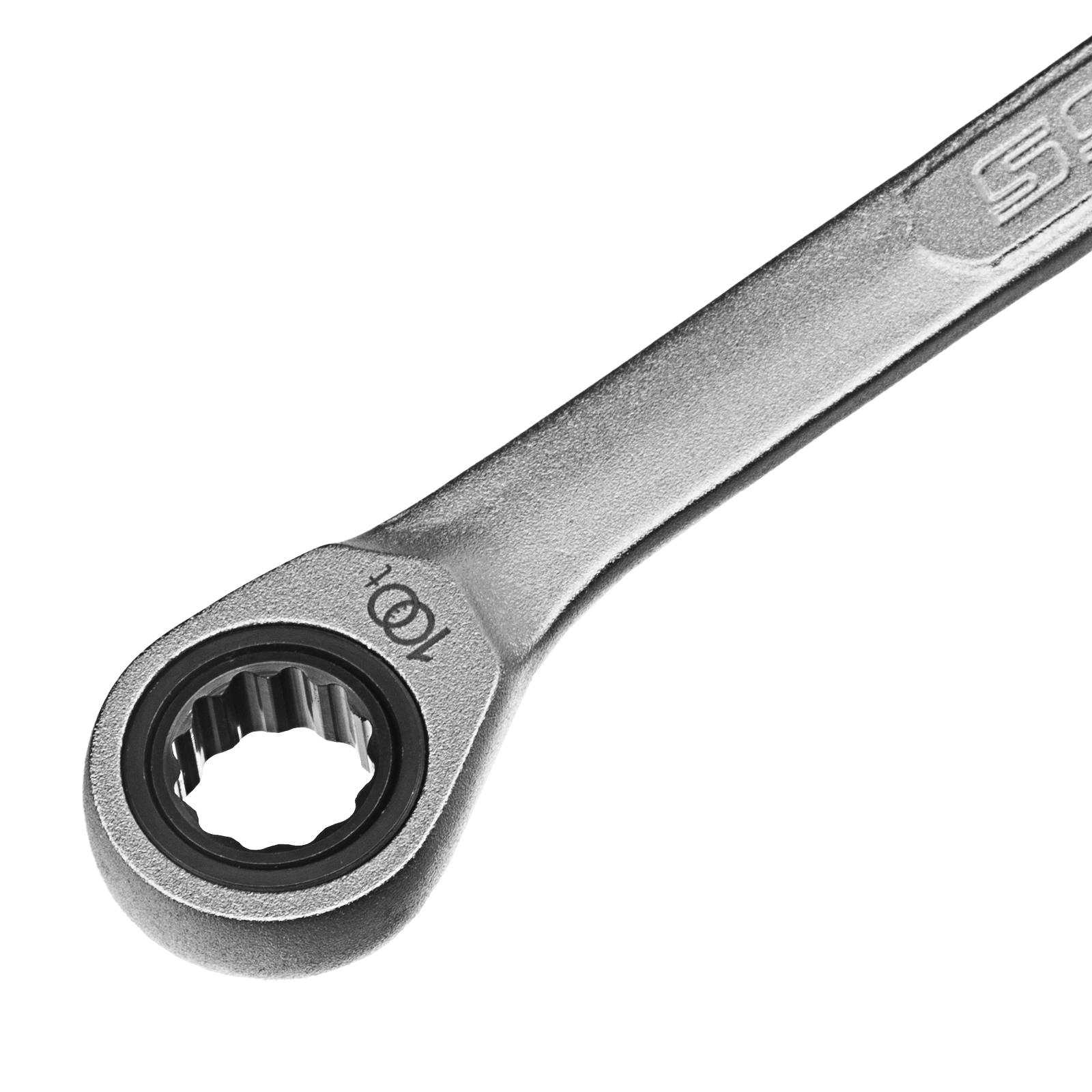 Ключ комбинированный трещоточный 10 мм// Gross