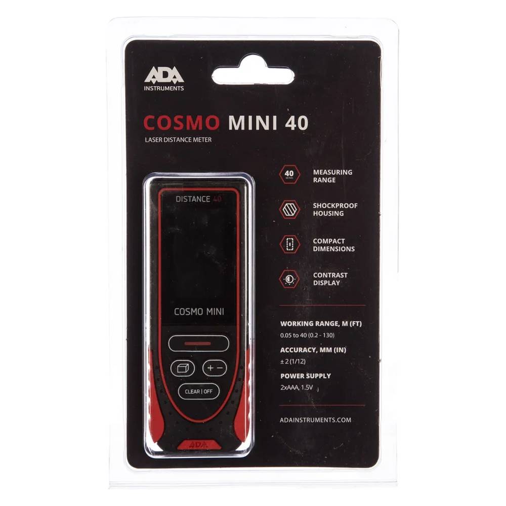 Измеритель длины лазерный ADA Cosmo MINI