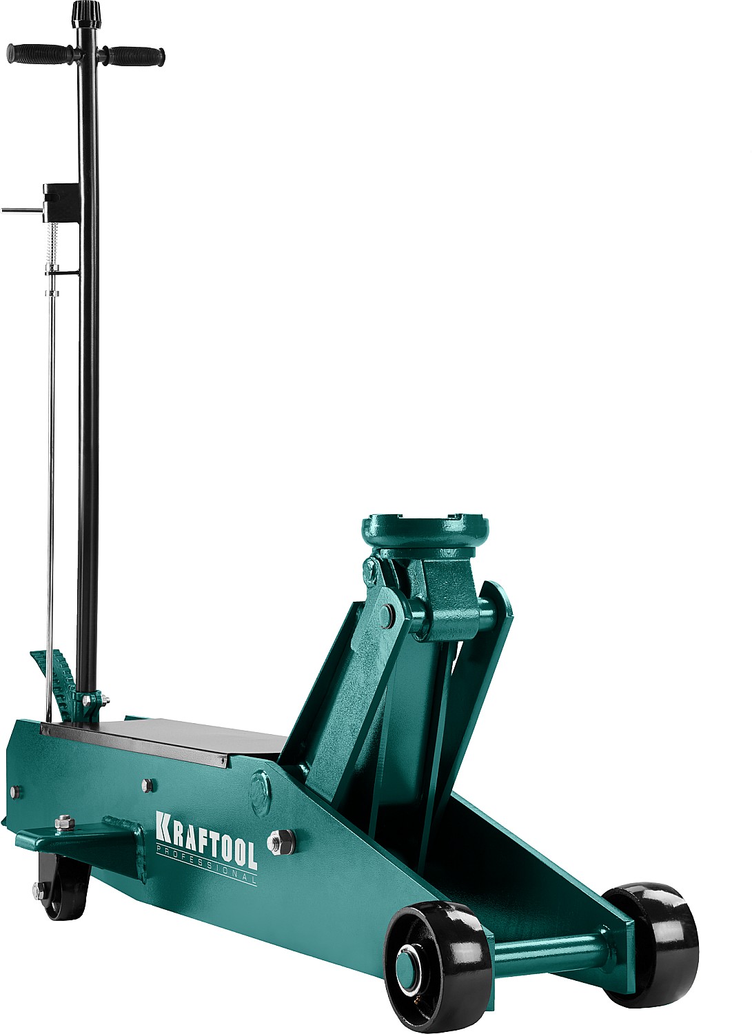 KRAFTOOL HIGH-LIFT, 10 т, 160 - 560 мм, для тяжелой техники, подкатной домкрат (43455-10)