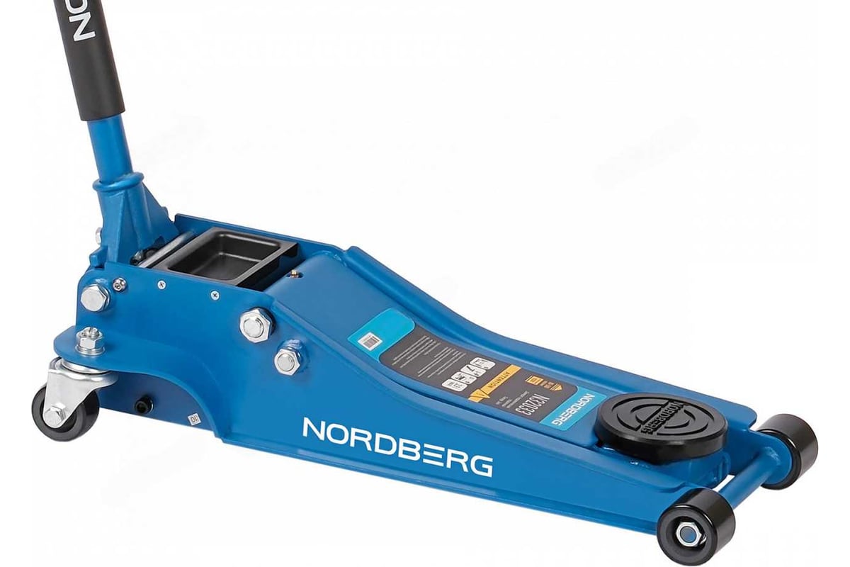 Домкрат подкатной 3,3 т, супернизкий подхват NORDBERG N32033