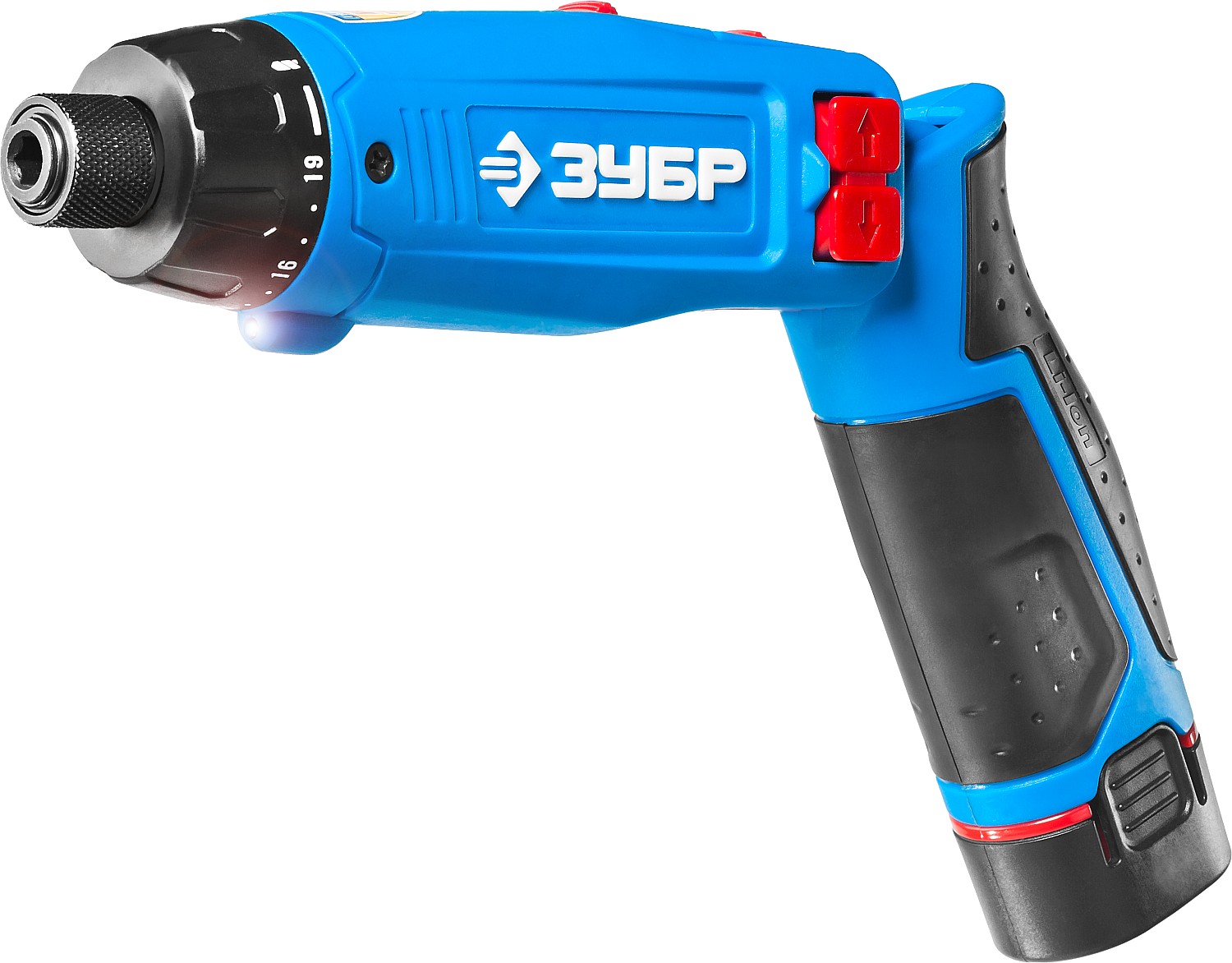 ЗУБР Профессионал ЗО-7.2-Ли КН отвертка-трансформер аккумуляторная 7.2 В, 2 АКБ 1.5Ач Li-Ion, в кейсе