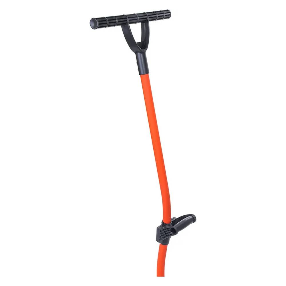 Лопата скрепер Ратник для снега с Т-образной пластиковой ручкой