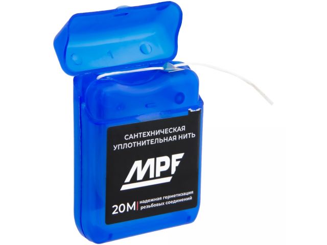 Нить сантехническая для герметизации резьбовых соединений 20 м (ИС.131453) (MASTERPROF)