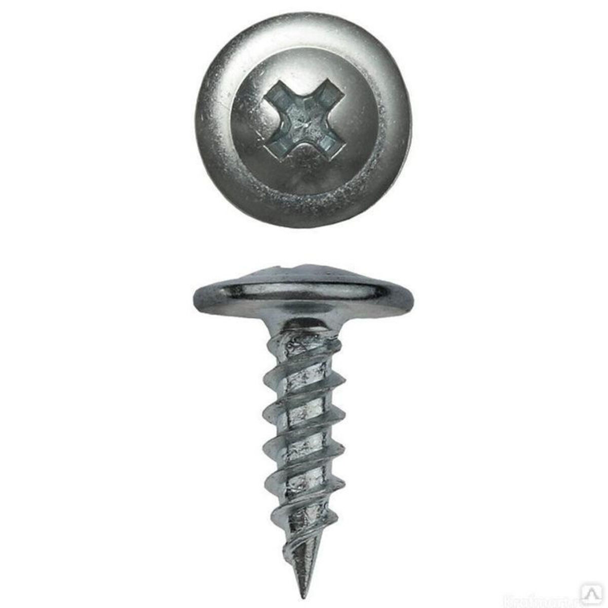 Саморез 4.2х13 мм с прессшайбой, цинк, острый (5 кг) STARFIX