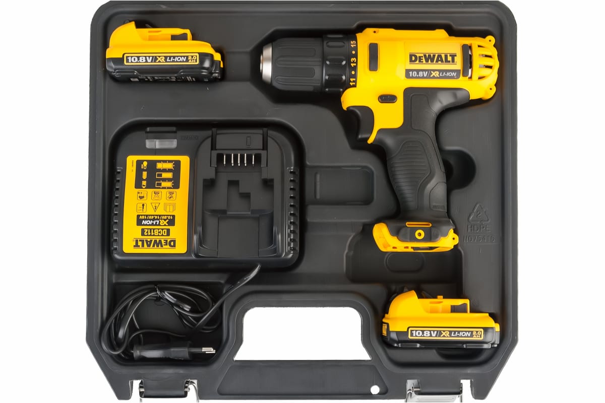 Шуруповерт аккумуляторный DeWalt DCD710D2-IN