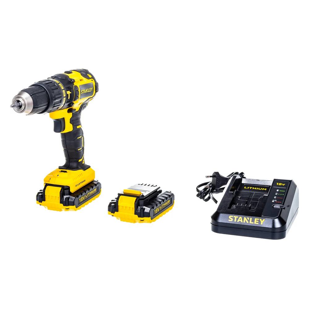Шуруповерт аккумуляторный ударный Stanley SBH20D2K