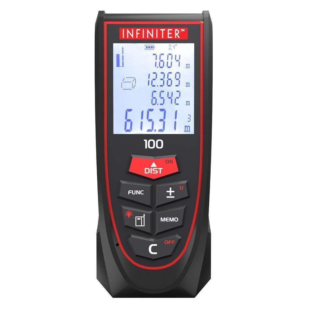 Измеритель длины лазерный INFINITER 100
