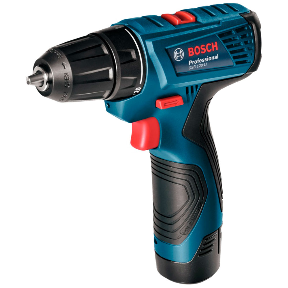 Шуруповерт аккумуляторный Bosch GSR 120-LI (2 Ач)