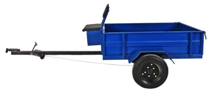 ТПМ1-121 Телега к мотоблоку FORZA 1-мест. 300 кг Ш-1320mm, В-1005mm, Д-2490mm колеса 4*10	
