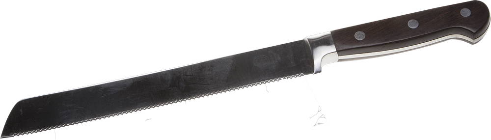 LEGIONER Augusta, 180 мм, нержавеющее лезвие, деревянная рукоятка, хлебный нож (47865)