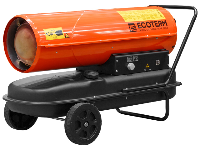 Нагреватель воздуха диз. Ecoterm DHD-501W прямой (50 кВт, 1100 куб.м/час, термостат) (ECOTERM)