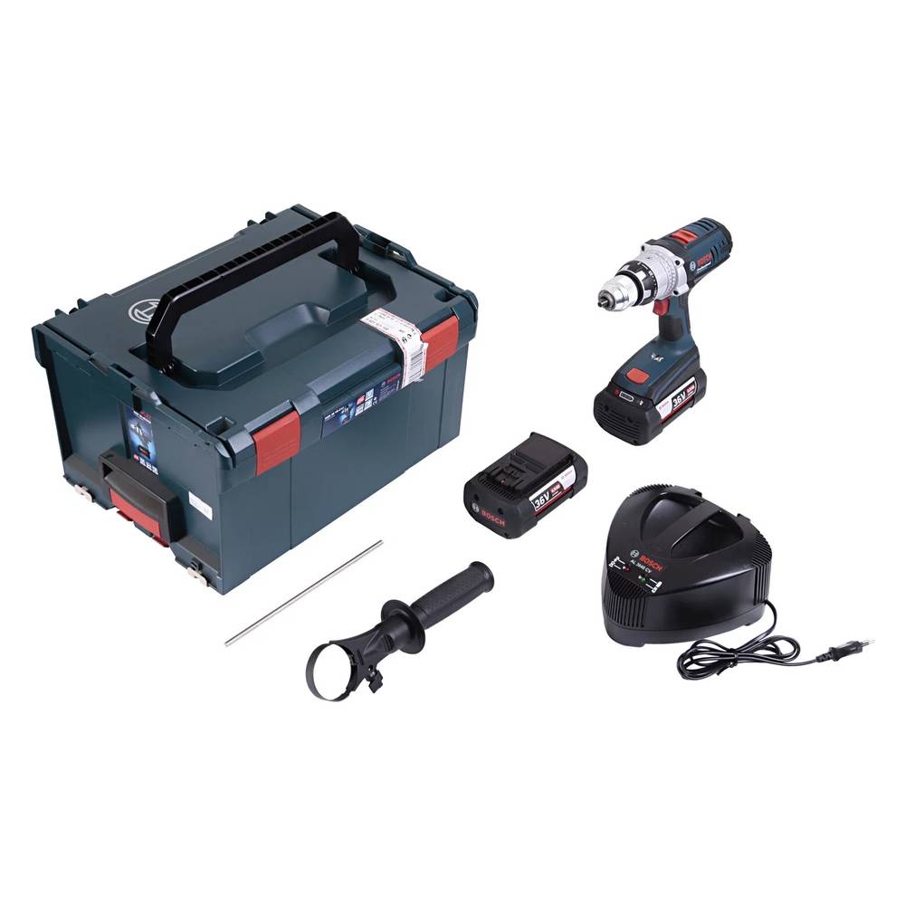 Шуруповерт аккумуляторный ударный Bosch GSB 36 VE-2-LI