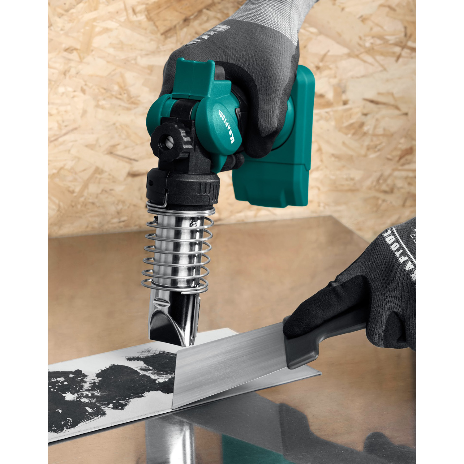 KRAFTOOL KHG-500, 500°C, Газовый термофен (55528)