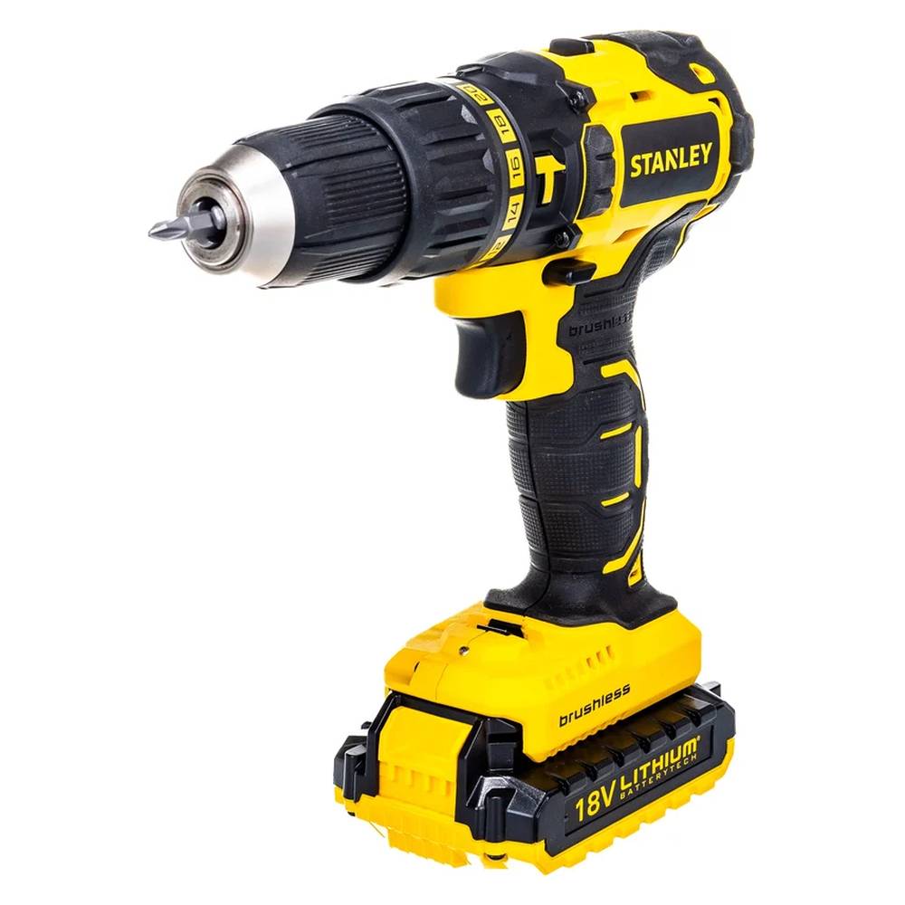 Шуруповерт аккумуляторный ударный Stanley SBH20D2K