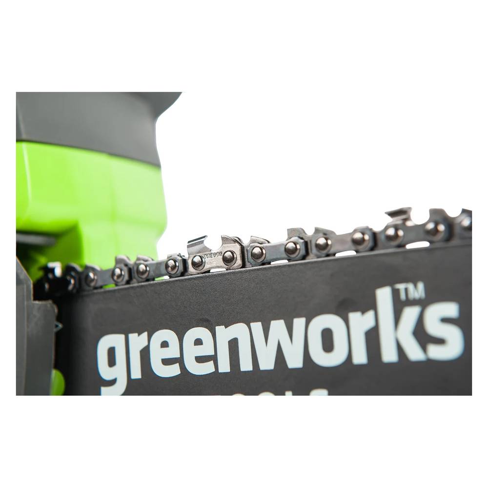 Пила цепная аккумуляторная Greenworks G24CS25 АКБ G-24 (АКБ 2 А.ч; ЗУ)
