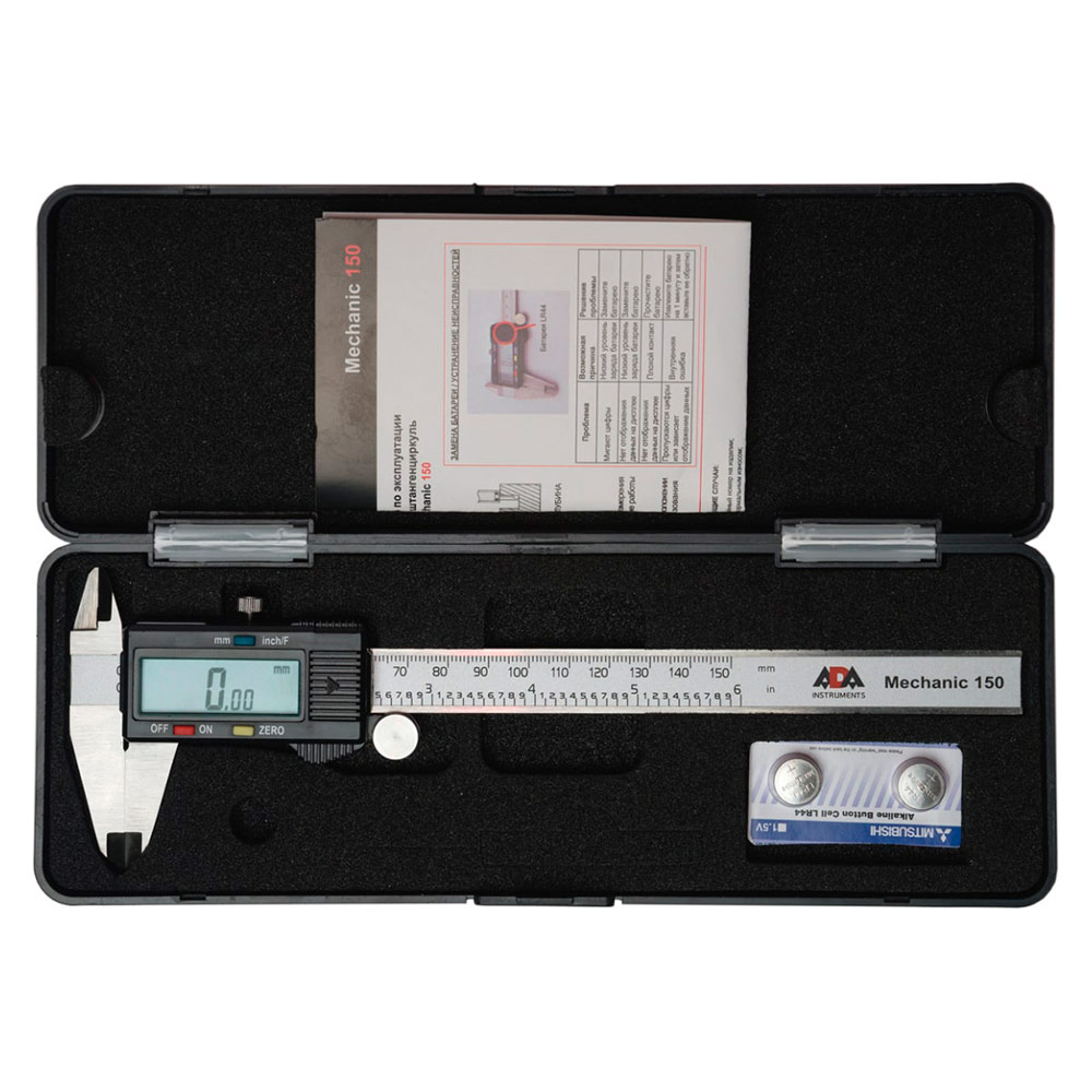 Штангенциркуль цифровой ADA Mechanic 150 (Online product)