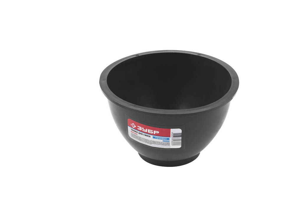 ЗУБР d 130 х 75 мм, 0.3 л, мягкая резиновая чашка для гипса, Профессионал (06080)