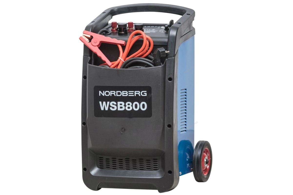 Пуско-зарядное устройство 12/24 В, 800 A NORDBERG WSB800