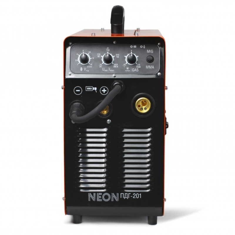 Аппарат сварочный инверторный NEON ВД-201 ПДГ