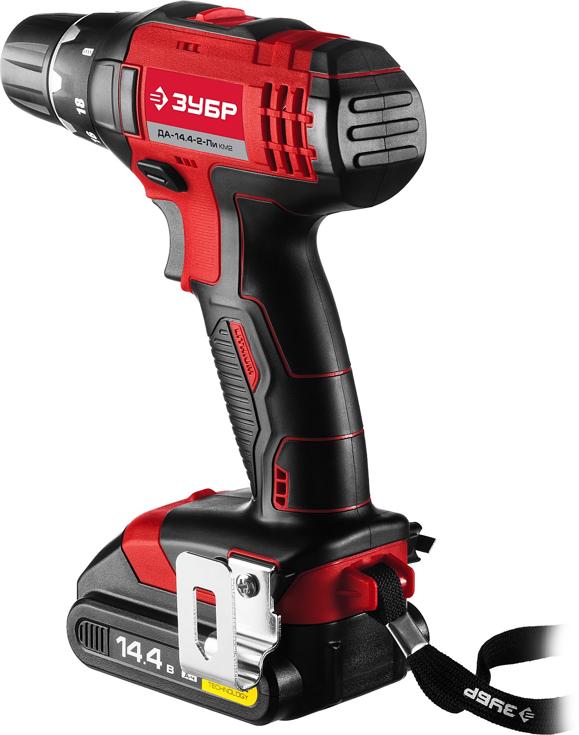 Дрель-шуруповерт 14.4 В, Li-Ion, ЗУБР