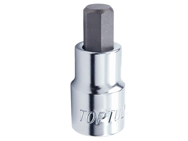 Головка 1/2" с насадкой HEX 4мм TOPTUL (BCDA1604)