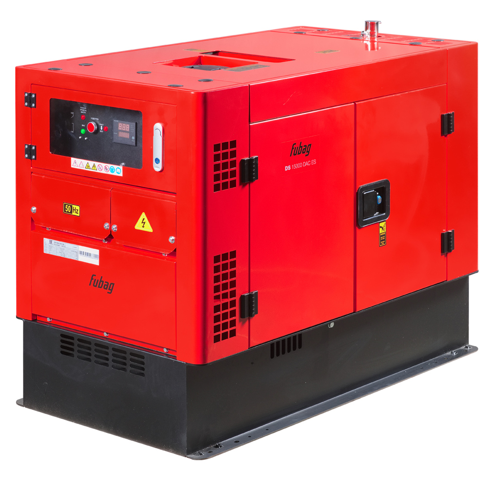 FUBAG Дизельный генератор (трехфазный) с электростартером и коннектором автоматики DS 15000 DAC ES