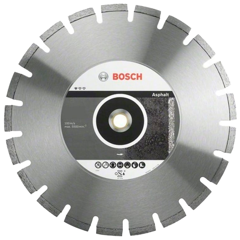 Круг алмазный Bosch Ф450х25,4 Stf Asphalt (627)