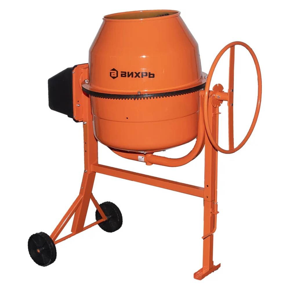 Бетоносмеситель Вихрь БМ-200П (полиамидный венец)