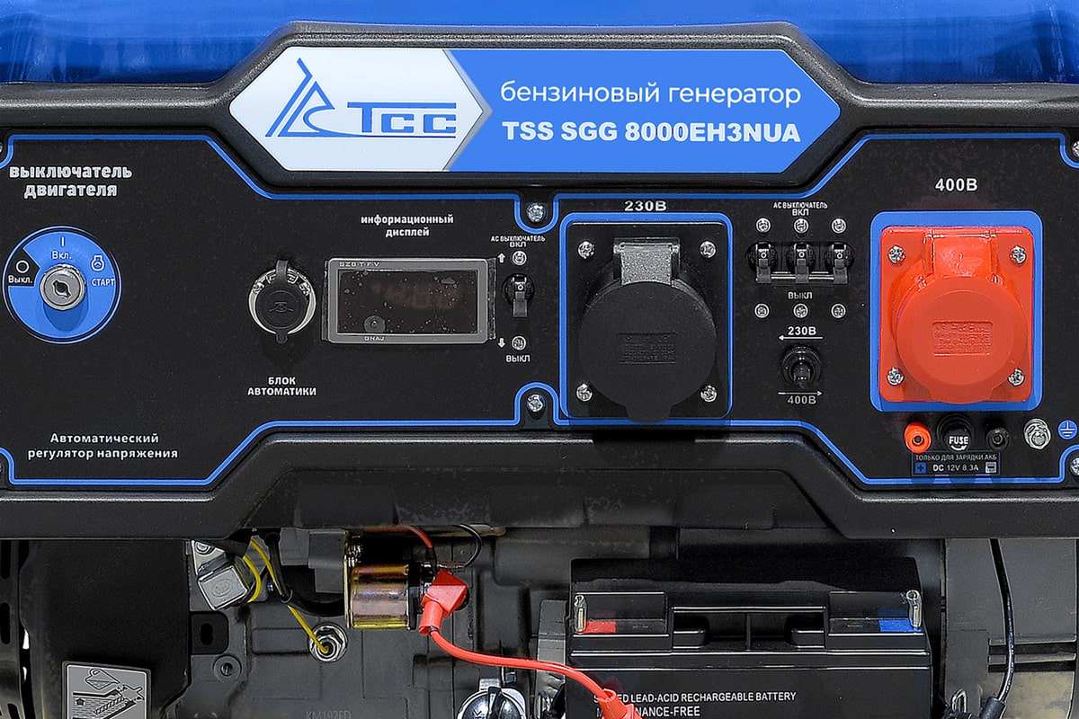 Бензогенератор TSS SGG 8000EH3NUA