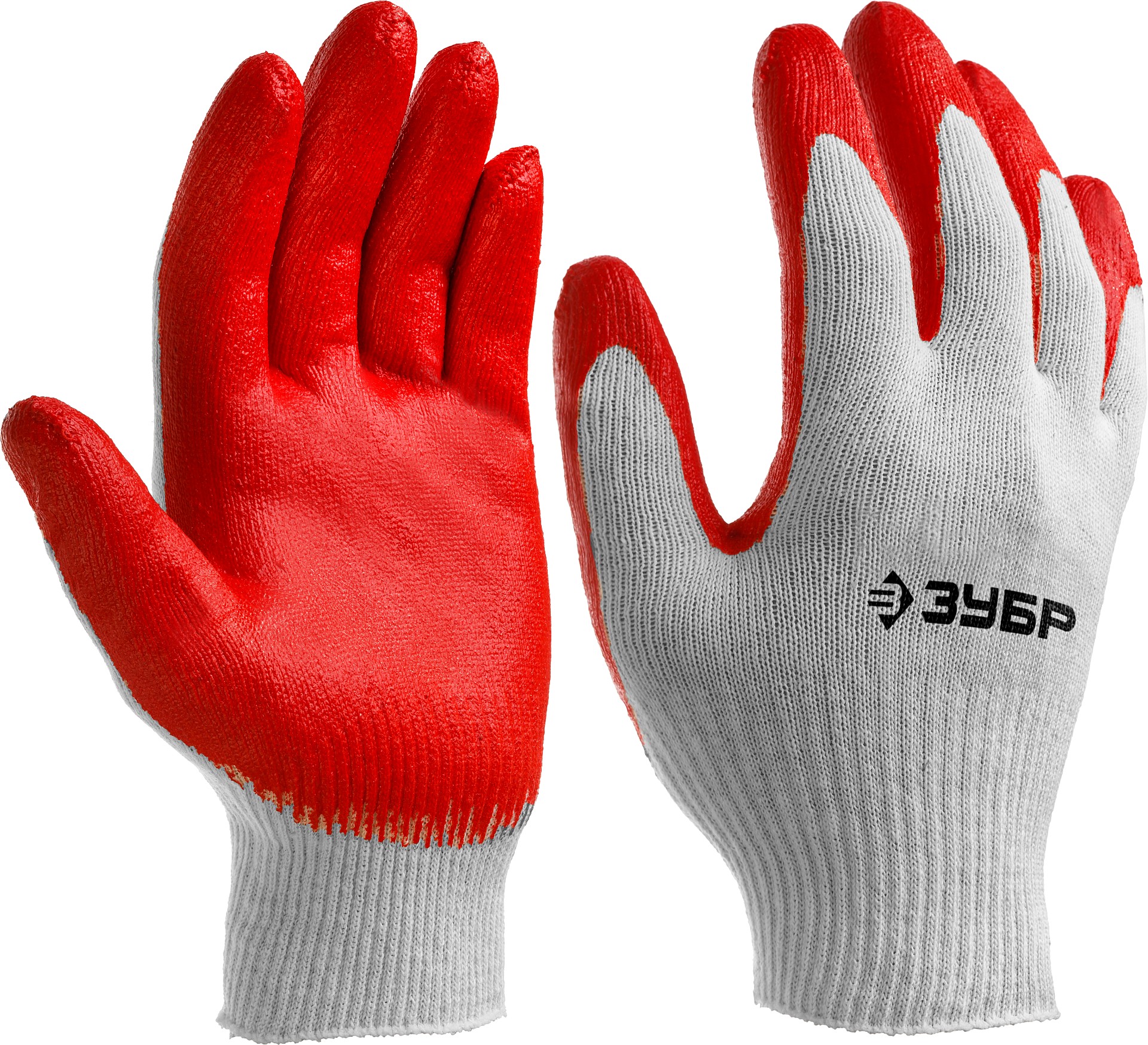 ЗУБР УНИВЕРСАЛ, S-M, х/б перчатки с нитриловым обливом, маслобензостойкие, 13 класс (11458-S)