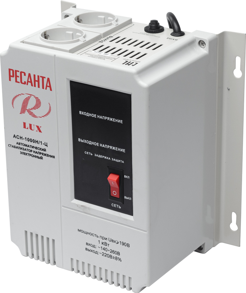 Стабилизатор напряжения серии LUX Ресанта АСН-1000Н/1-Ц